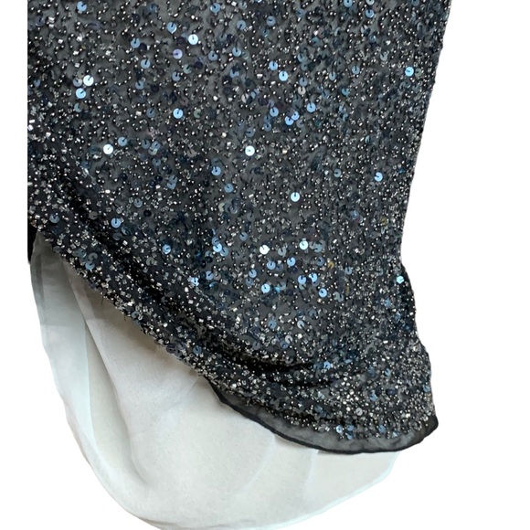 Adrianna  Papell  Boutique, Beaded Silk top - Picture 5 of 9